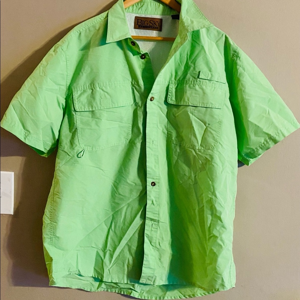 Big sky outfitters men’s button down shirt (106)